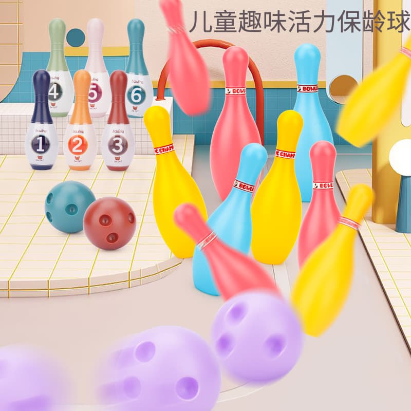 Children's plastic entertainment toy for kindergarten for leisure, set 2