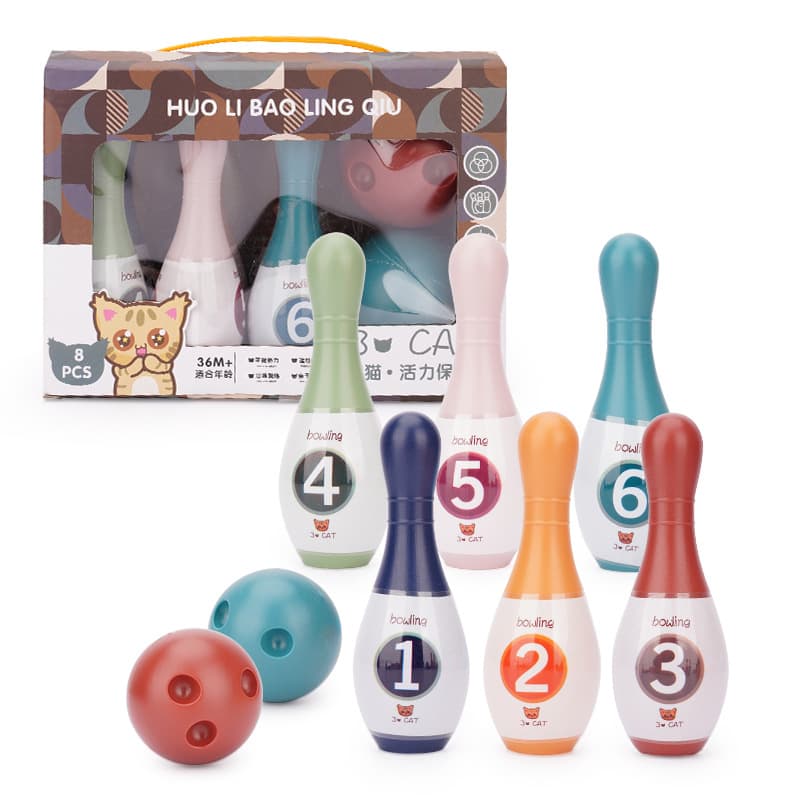 Children's plastic entertainment toy for kindergarten for leisure, set 1