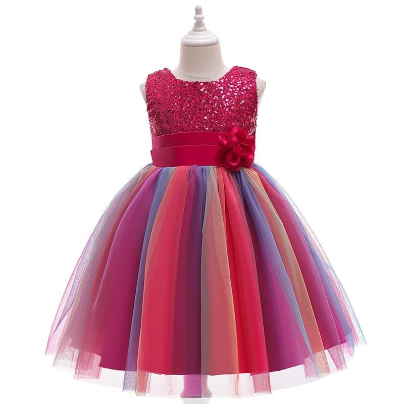 (Cross-border trading), brand dress, small princess costume, 2021 collection, European style, children's clothing 5