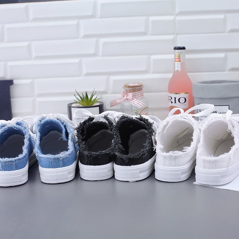 (Wholesale), cloth espadrilles, summer white sneakers, new collection, 2026 years, easy to put on 4