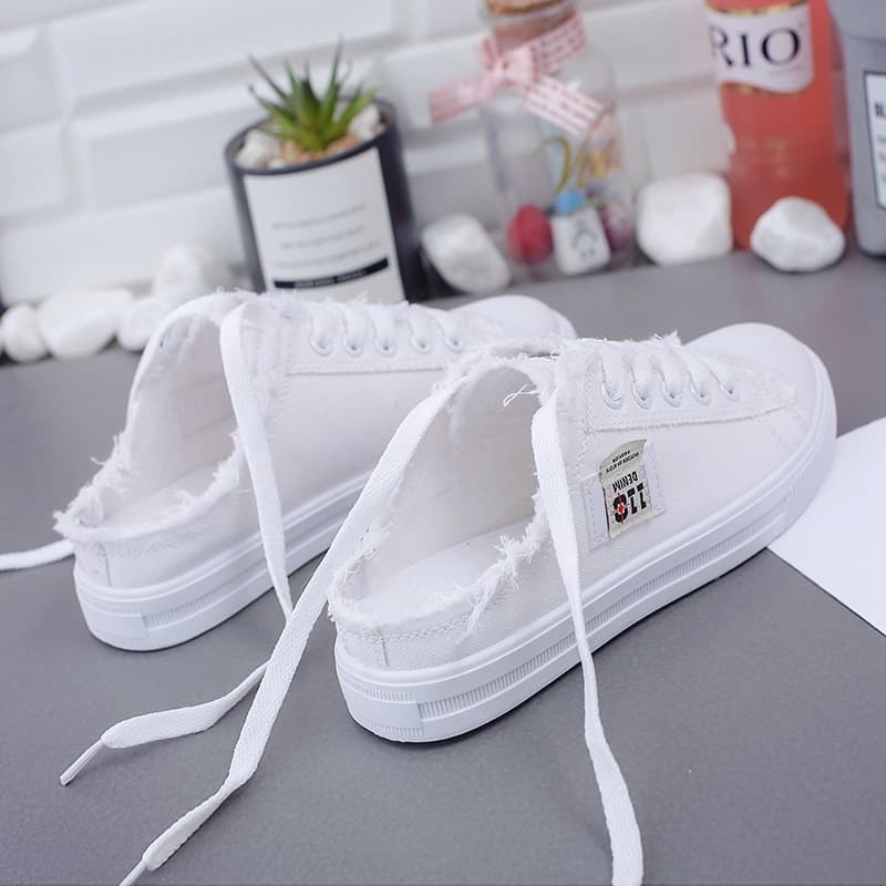 (Wholesale), cloth espadrilles, summer white sneakers, new collection, 2026 years, easy to put on 1
