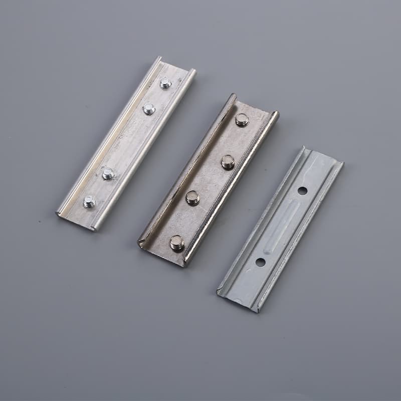 Curtain accessories rail connector reinforced straight orbit curved connecting chip aluminum alloy rail connector 4