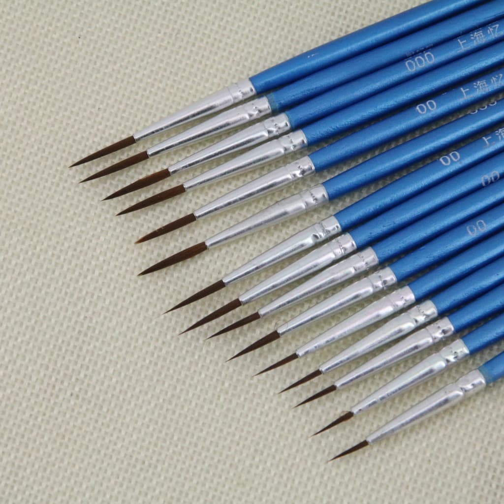 (Wholesale), nylon art liner for manicure, digital watercolour, crayons, gouache, brush, Shanghai 3