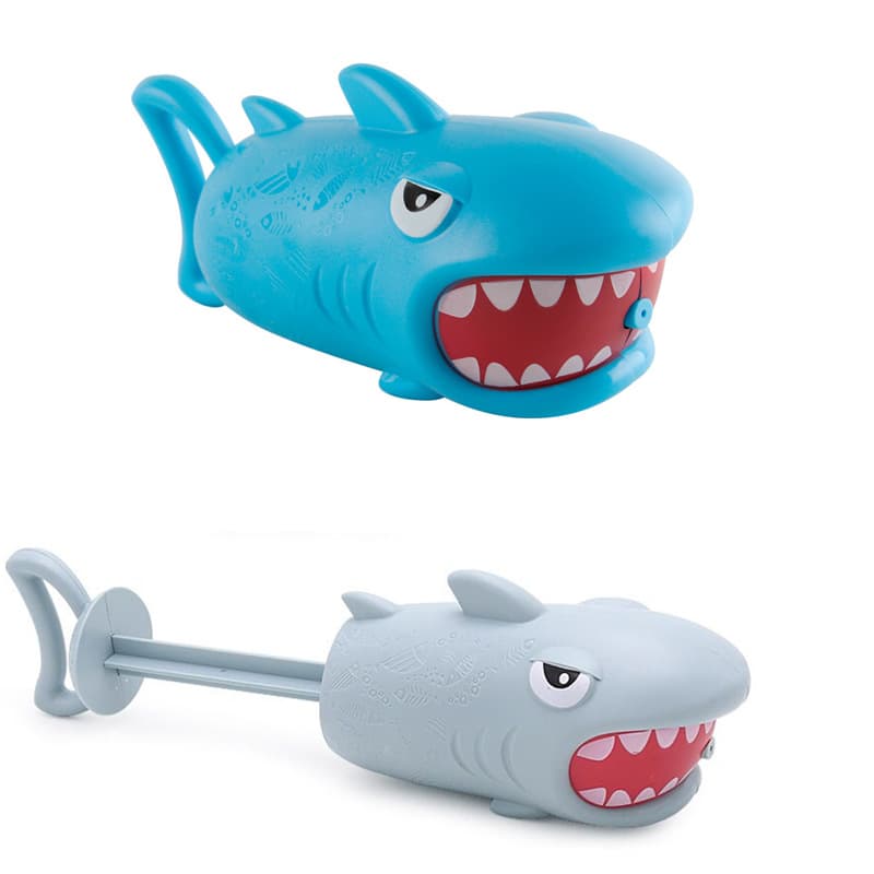 Cartoon water gun, shark, beach swimming pool play in water, equipment, toy for bath 5