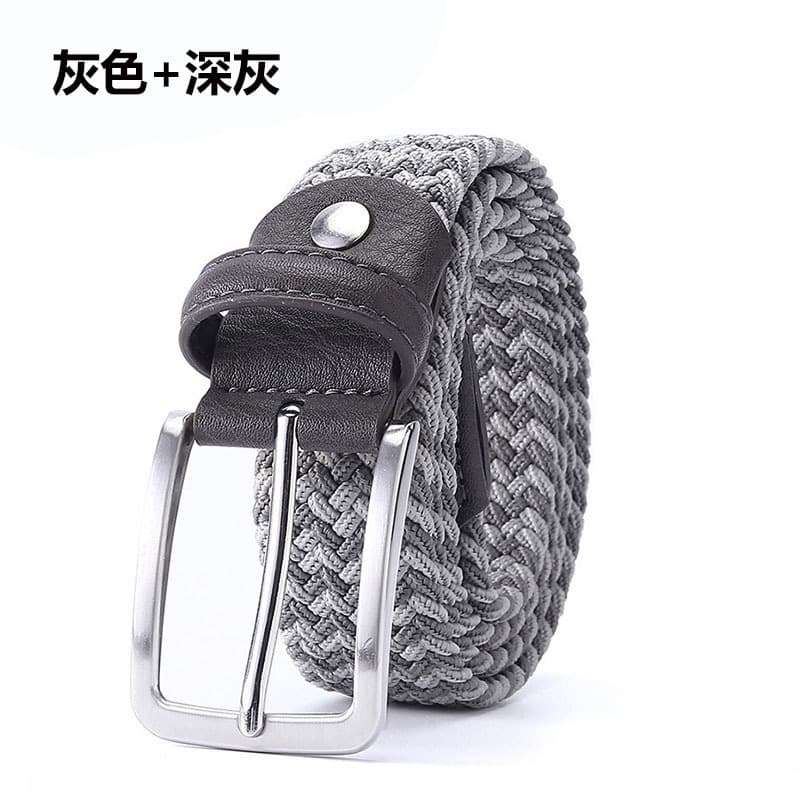 (Wholesale), fashionable woven elastic belt for men and women, on elastic band, women's style 2