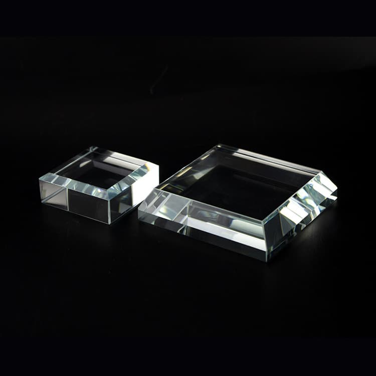Transparent glass sample, factory direct supply, custom-made 3