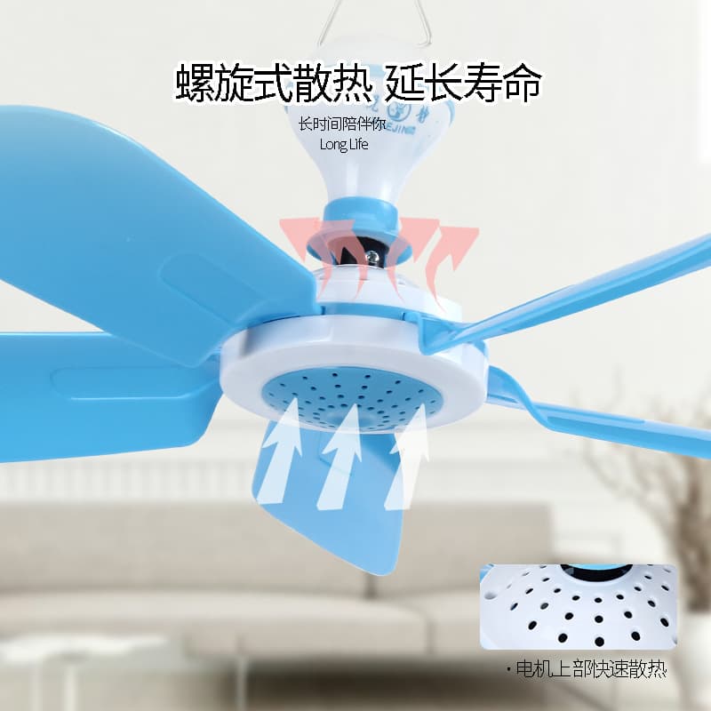 Small air fan for home use for students, mosquito net 3