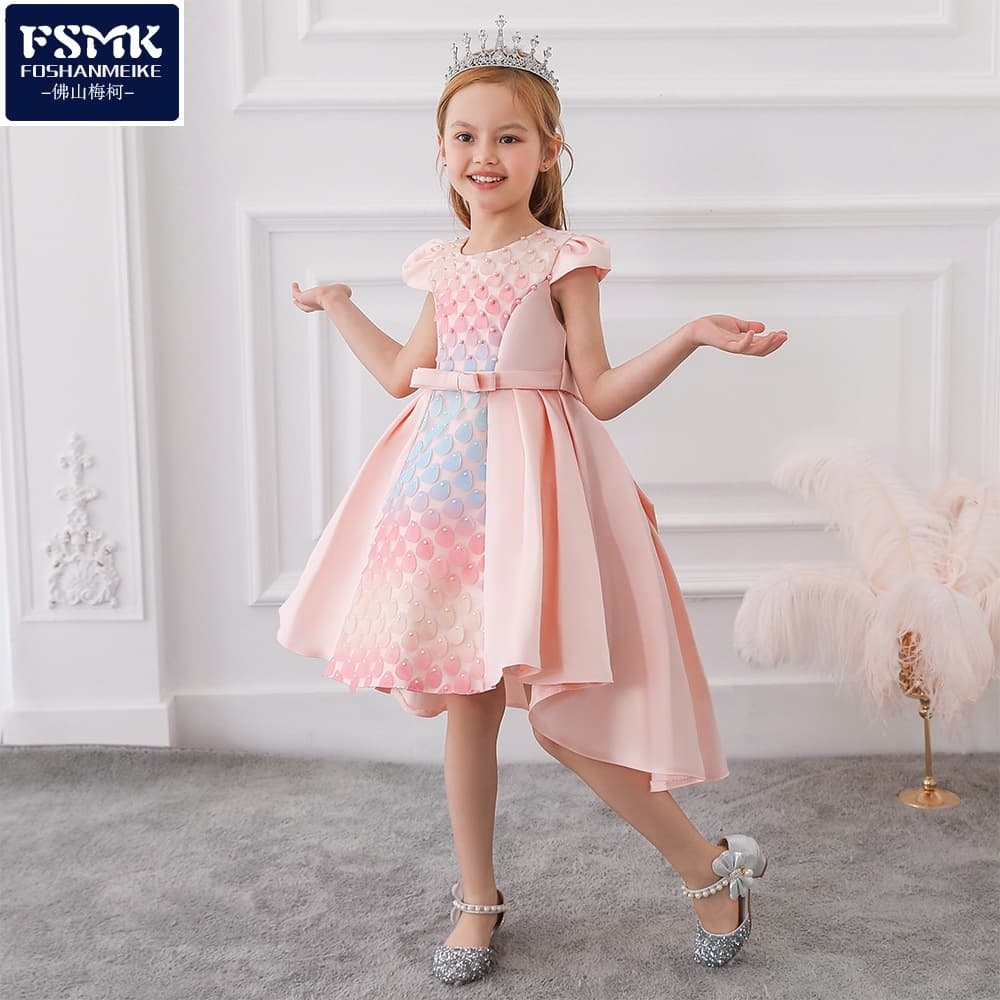 (Cross-border trading), children's dress, small princess costume with bow, tutu skirt