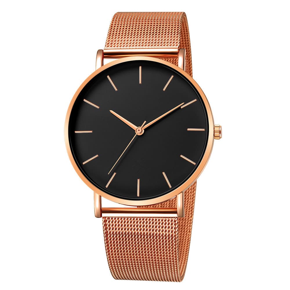 (Cross-border trading), fashionable quartz universal swiss watch for men and women, simple and elegant design, (Physicals)