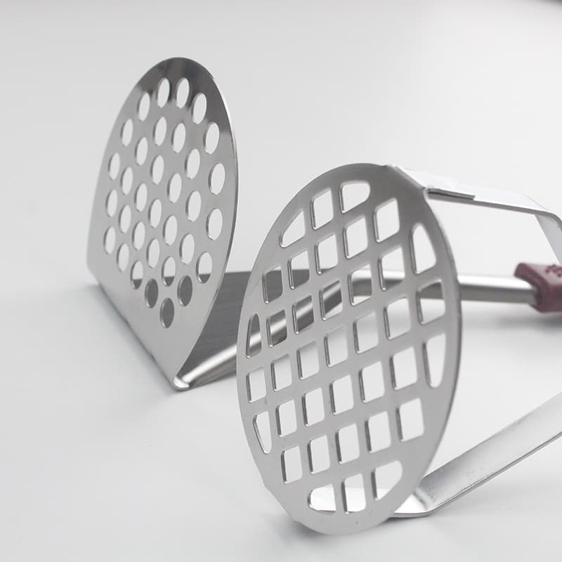 Stainless steel dishes, shovel potato, spoon, cooking tools, kitchen tools to make delicious potato puree purple potato puree utensils 4