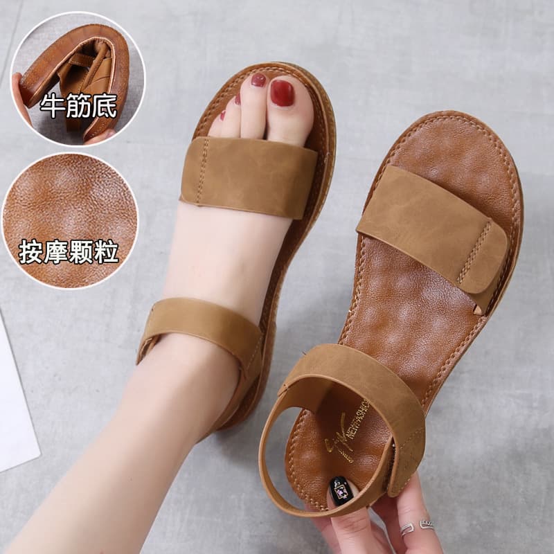 Summer sandals, beach footwear for students, soft sole 3