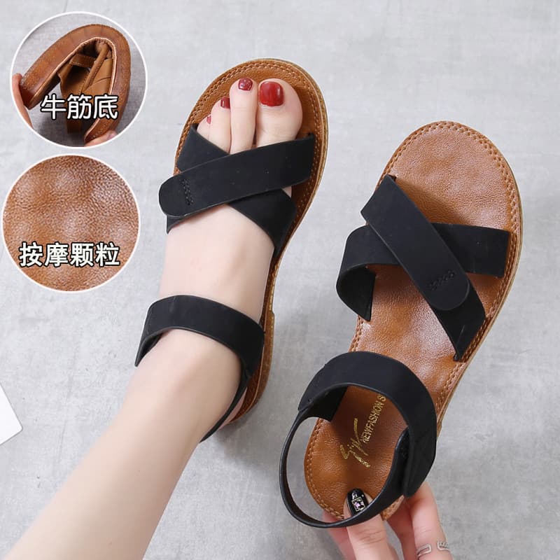 Summer sandals, beach footwear for students, soft sole 4