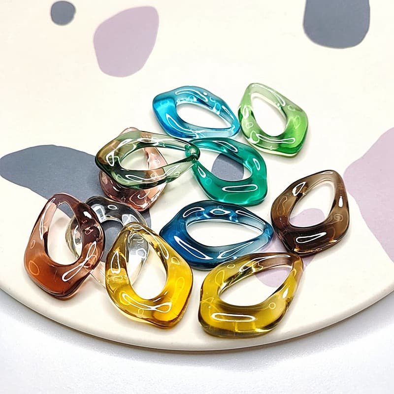 (Wholesale), accessory, transparent accessories, acrylic pendant, earrings, DIY 3