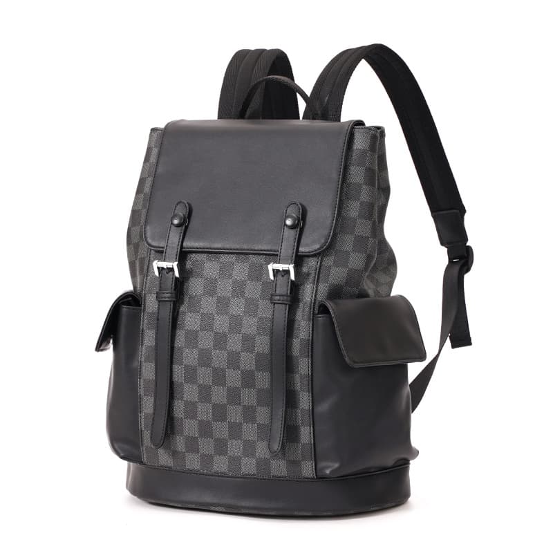 Capacious backpack, fashionable laptop, trend travel bag 4