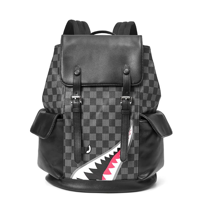 Capacious backpack, fashionable laptop, trend travel bag 5