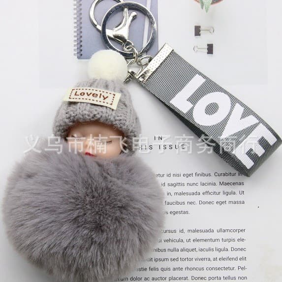 Woolen hat, bag accessory, phone case, accessories, DIY 4