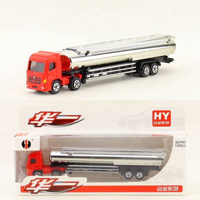 Metal Toy Car Model Transport Truck Gift Box