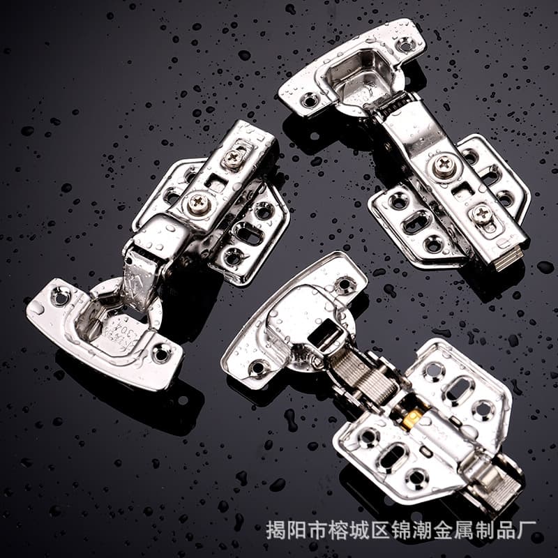 Hydraulic hinge stainless steel, golden furniture, increased thickness 4