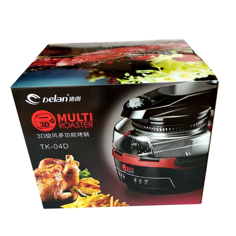 Delan 3D Rotary Air Fryer with Large Capacity 5