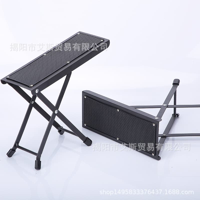 Guitar, pedal, classic footstool pedalled, folding tripod 4