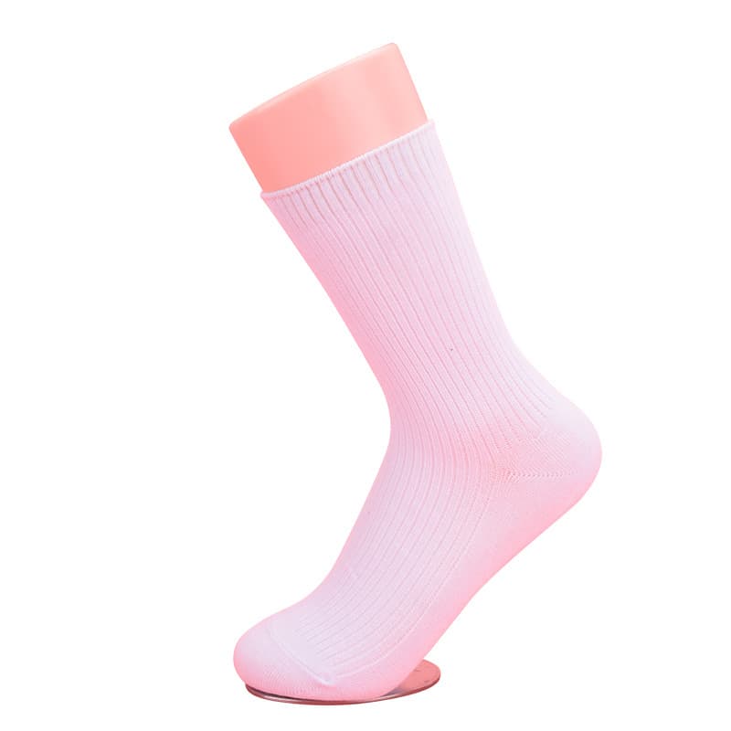 White socks for men and women for students, children's dress 4