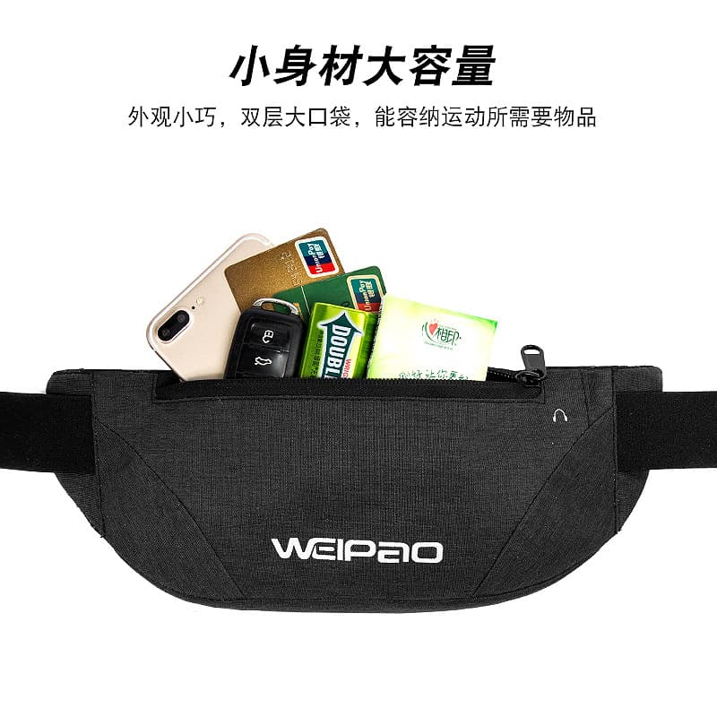 Mobile phone, travel sports belt bag, universal purse, shoulder bag, equipment, small bag, for running, oxford cloth 3