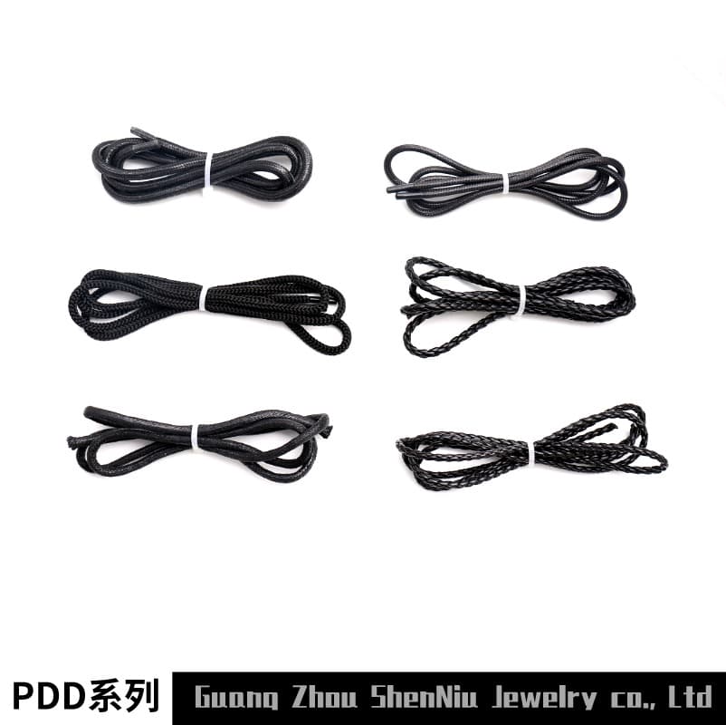 [McGone] Personal Polo Peris Rope Rope Self -made parts Material PU woven leather rope DIY accessories wholesale 2