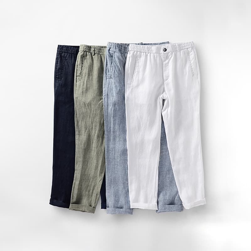 Demi-season breathable trousers, mid rise, oversize 1