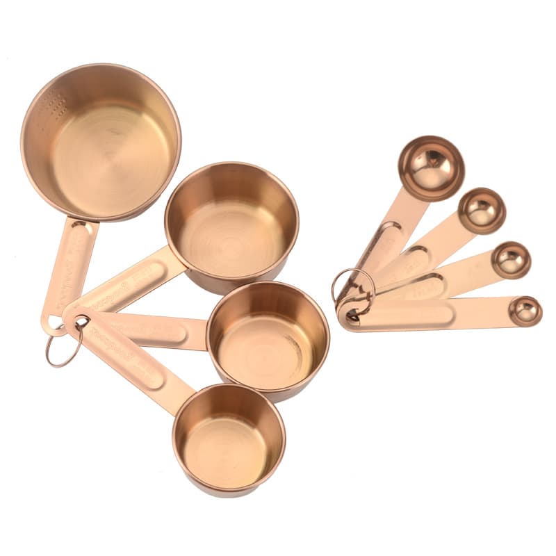 (Cross-border trading), measuring cup stainless steel scaled, coffee milk powder, measuring spoon 4