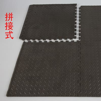 Foam floor mat black decoration protection special treatment second-grade foam splicing floor mat clearance treatment 2