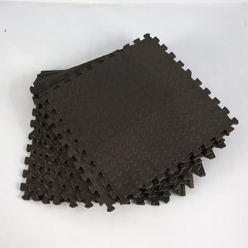Foam floor mat black decoration protection special treatment second-grade foam splicing floor mat clearance treatment 3