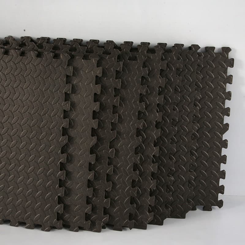 Foam floor mat black decoration protection special treatment second-grade foam splicing floor mat clearance treatment 4