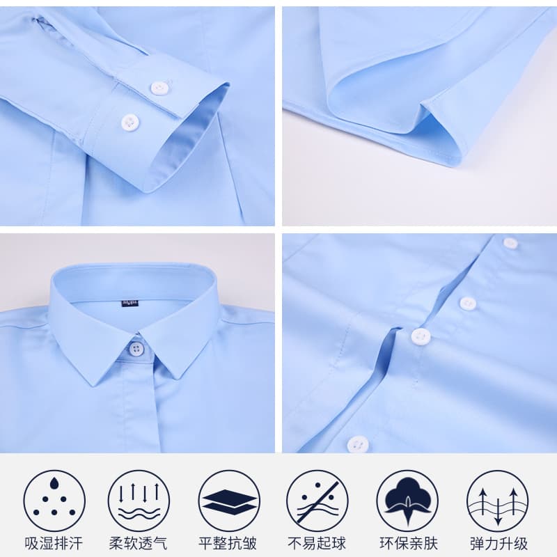 Spring shirt, long-sleeve, with your logo imprint 4