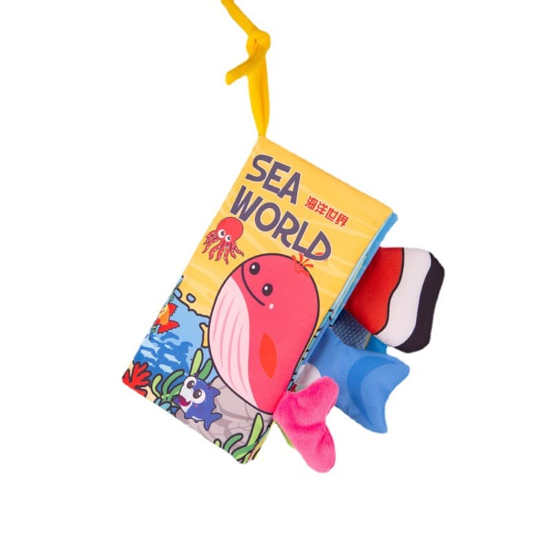 Cloth book, children's children's book for baby, 0-3 years, can bite, early education 5