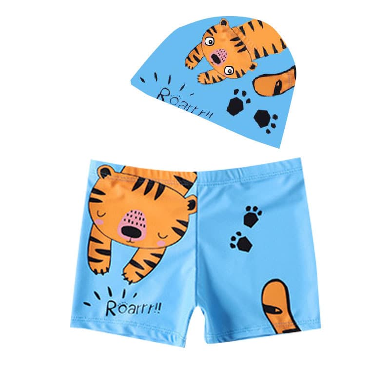 Children's cartoon trousers, swimwear, elastic set for boys, for teenagers 3