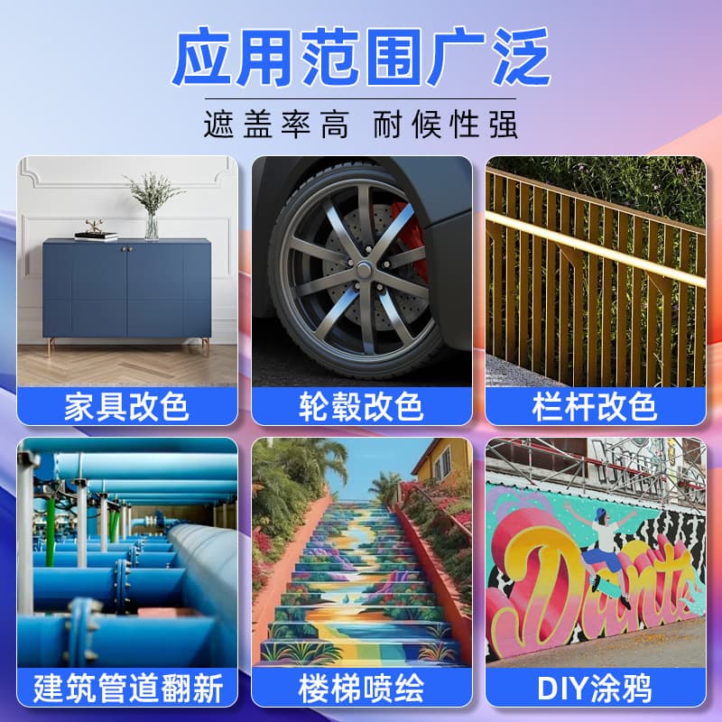 Jingyue Automatic Anti-Rust Spray Paint for Furniture, Metal & Car 4
