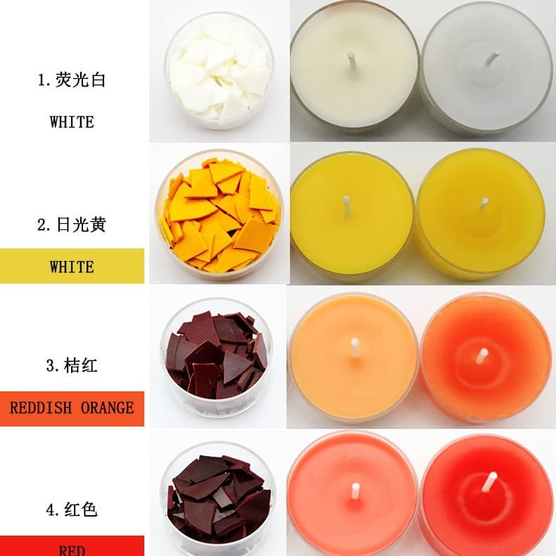 Candle, aromatherapy, pigment dye, container, color, DIY, 34 colors 2