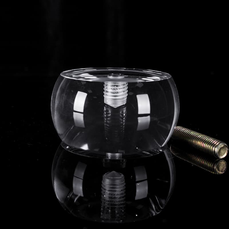 Acrylic transparent sofa foot crystal foot category chair foot organic glass sofa legs feet A019 2