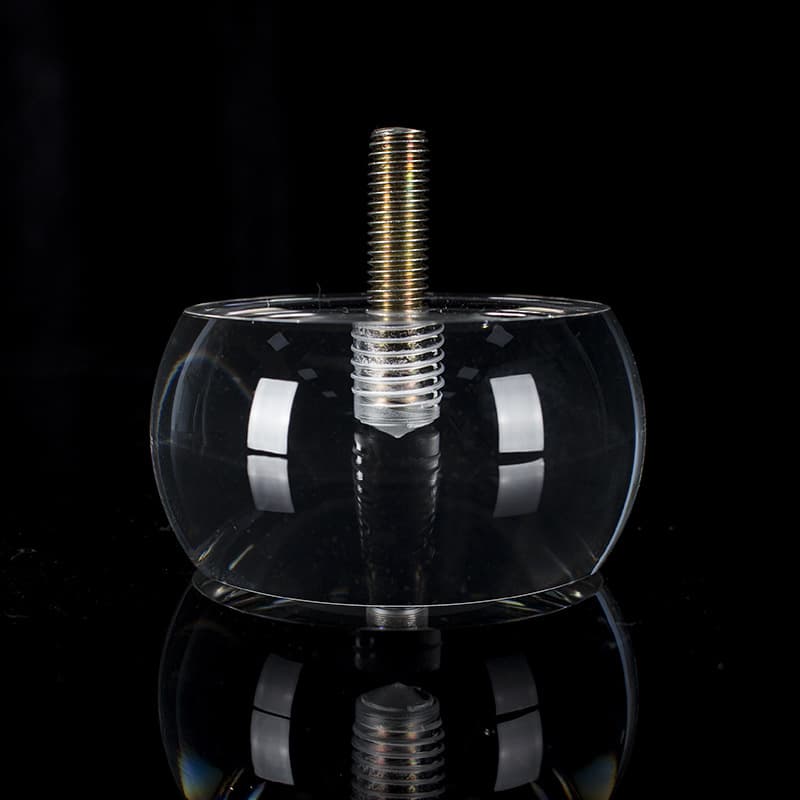 Acrylic transparent sofa foot crystal foot category chair foot organic glass sofa legs feet A019 1