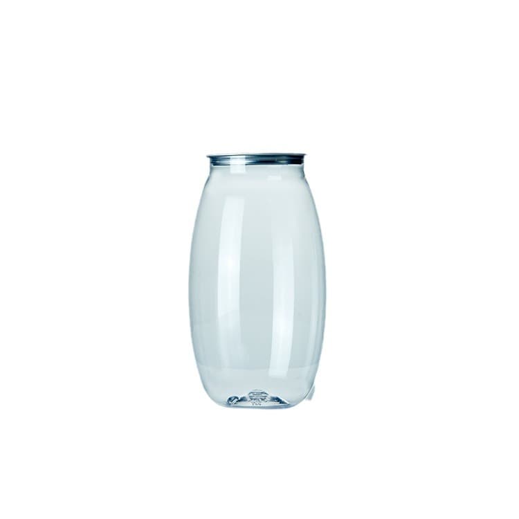 PET seal beverage can, plastic canas, bubble water milk tea plastic bottle disposable transparent beverage bottle 5