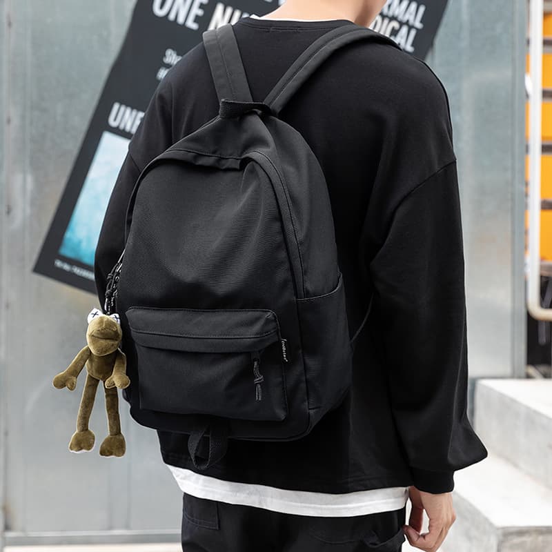 Men's fashionable trend school bag for students, Japanese backpack, for secondary school 2