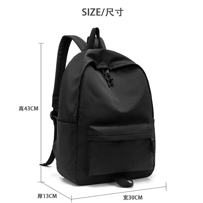Men's fashionable trend school bag for students, Japanese backpack, for secondary school 4
