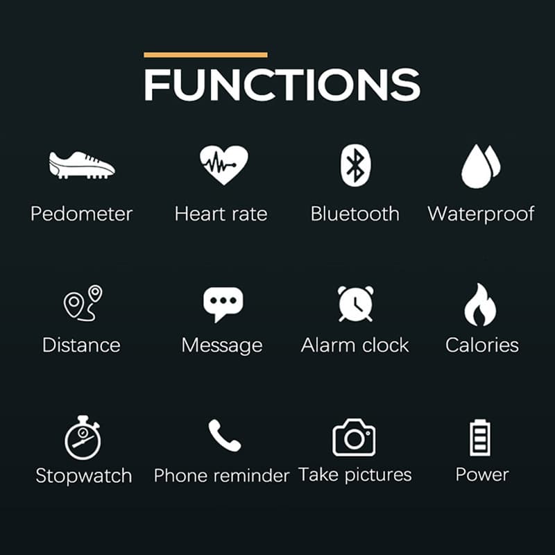 Waterproof tactics watch for swimming, Amazon, tracks heartbeat 3