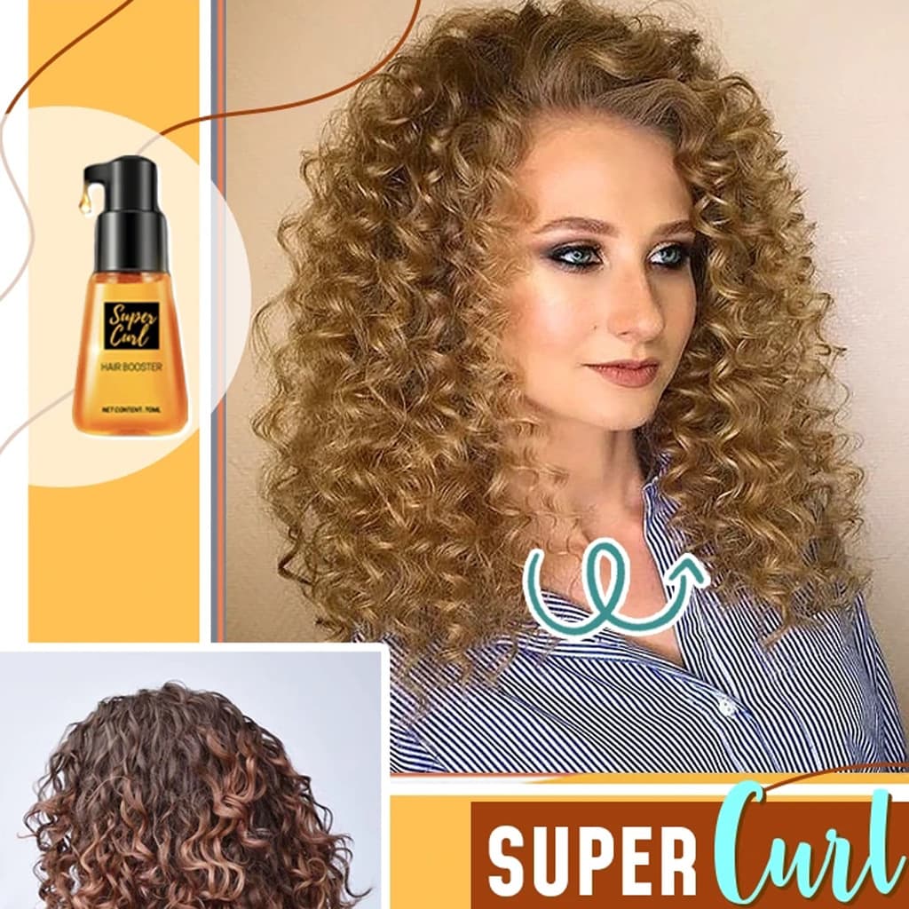 Hair oil, curly conditioner, essence for curly hair, hair breakage prevention 4