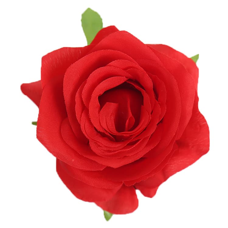Manufacturer direct sales rose head simulated rose flowers wholesale DIY silk cloth fake flower wall artificial wedding flower material 5