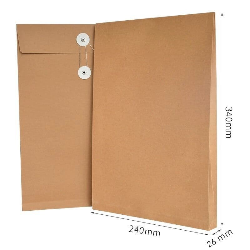 Leather files bag for folders, increased thickness, with your logo imprint 2