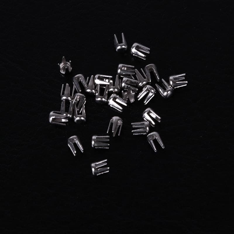 Four -paw nails stainless steel unlimited ABS imitation pearl ball pearl claw nails automatic nail nail nail non -perforated four -claw nail 3