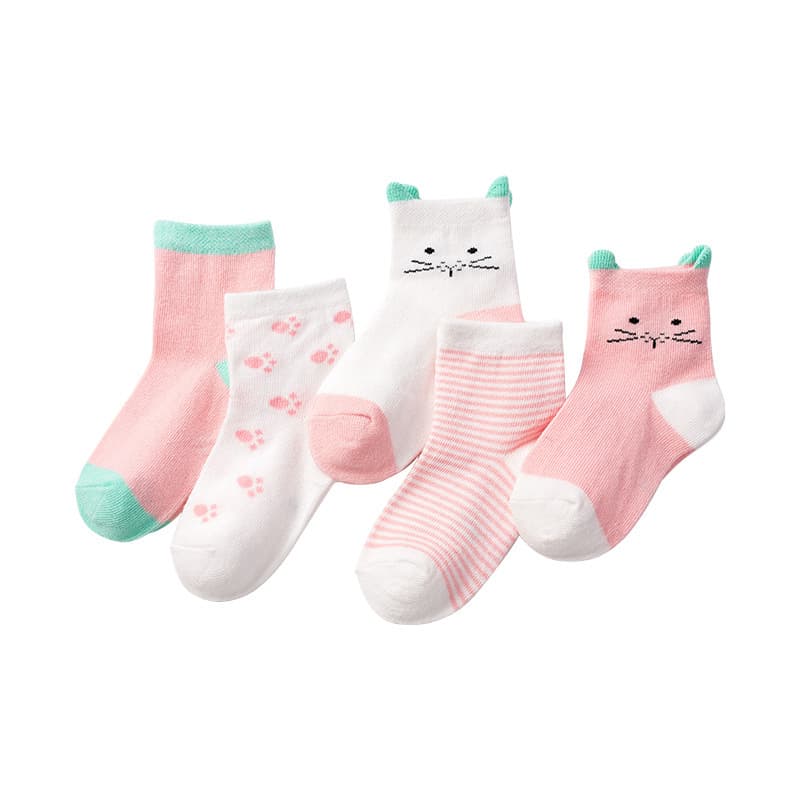 Breathable children's cartoon cute socks for men and women girl's, suitable for spring and autumn 5