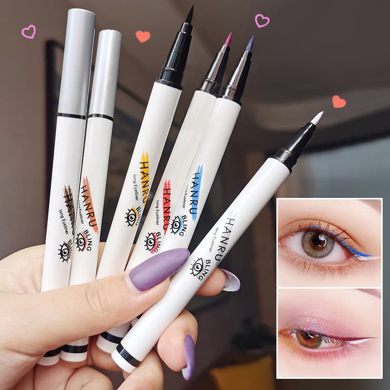 Eye pencil, waterproof liner, white makeup primer, internet celebrity, long-term effect, no smudge, for beginners