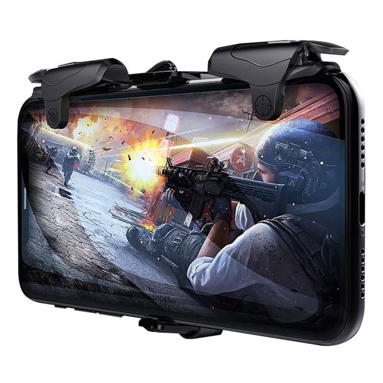 [PUBG Mobile Gaming FM running Fire Trigger buttin Controller] 4